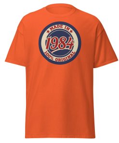 40th Birthday T-Shirt Made In 1984 100% Original 40th T-Shirt