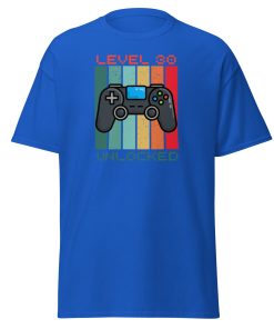 30th Birthday T-shirt Gamer Controller Level 30 Unlocked