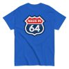 60th Birthday T-Shirt Made In 64 Route Sign 1964