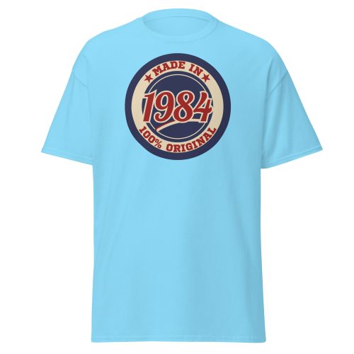 40th Birthday T-Shirt Made In 1984 100% Original 40th T-Shirt