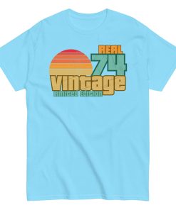 Real 74 Vintage Limited Edition 50th Birthday T-shirt 1974