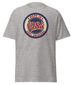 40th Birthday T-Shirt Made In 1984 100% Original 40th T-Shirt