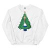 Homer Simpson Christmas Jumper Homer Christmas Tree Sweatshirt