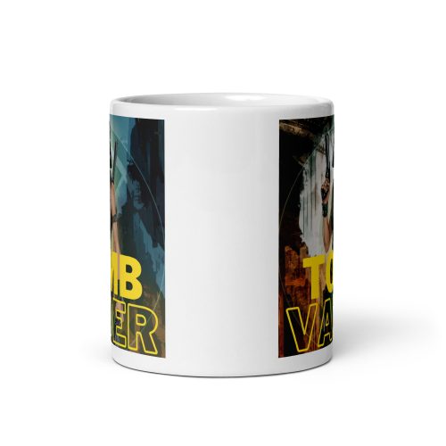 Tomb Vader Mug – Mashup of Lara Croft and Darth Vader