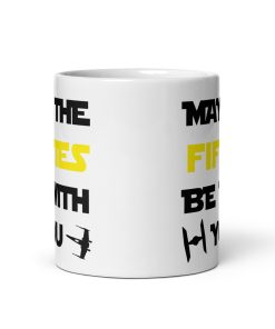 50th Birthday Space Wars Mug May The Fifties Be With You
