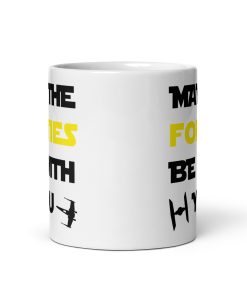 40th Birthday Space Wars Mug May The Forties Be With You