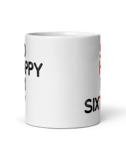 60th Birthday Mug So Happy I’m 60 Mug