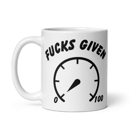 Office Banter Mug Fucks Given None Zero Speedo Mug
