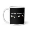 Friends Mug 50th Birthday The One Where I Turn Fifty Mug