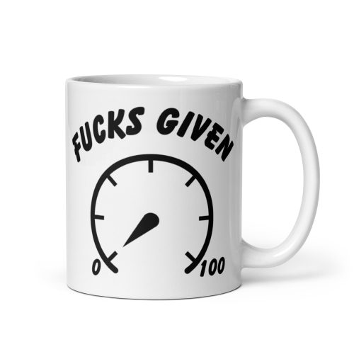 Office Banter Mug Fucks Given None Zero Speedo Mug
