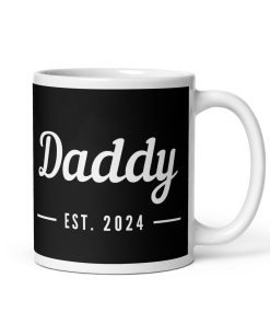 Daddy Est. 2024 Mug New Dad Mug New Father Gift