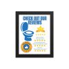 Toilet Reviews Framed Toilet Bathroom Art Framed Poster