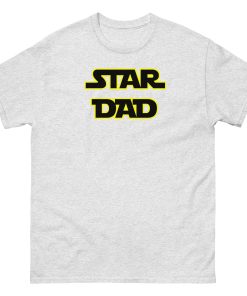 Star Dad T-shirt Space Wars Style Dad T-shirt