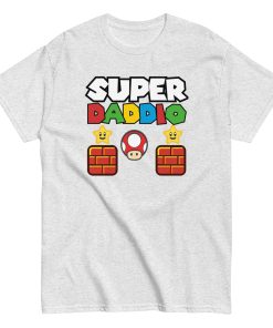 Super Daddio T-shirt Father’s Day Super Mario Dad Birthday T-shirt