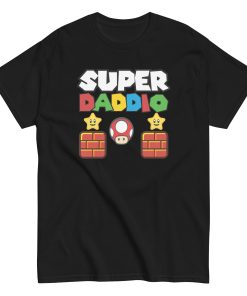 Super Daddio T-shirt Father’s Day Super Mario Dad Birthday T-shirt
