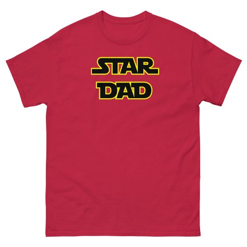 Star Dad T-shirt Star Wars Style Dad T-shirt