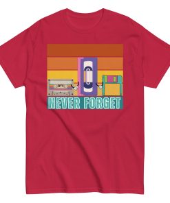 Retro 80’s Fun T-shirt 80’s Fancy Dress T-shirt Cassette VHS Floppy Disk