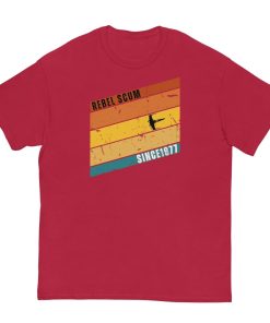 Rebel Scum Since 1977 Retro T-shirt for Space Wars Fans