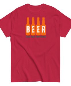 Beer T-Shirt Brew Enjoy Empty Repeat Funny Beer T-shirt