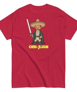 Obi Juan Mexican T-shirt Space Wars Funny Jedi T-shirt