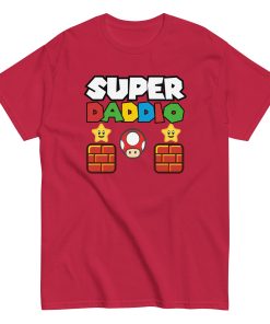 Super Daddio T-shirt Father’s Day Super Mario Dad Birthday T-shirt