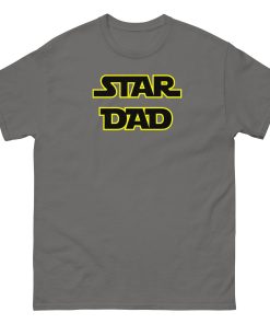Star Dad T-shirt Space Wars Style Dad T-shirt