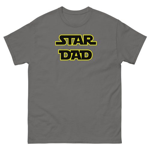 Star Dad T-shirt Star Wars Style Dad T-shirt