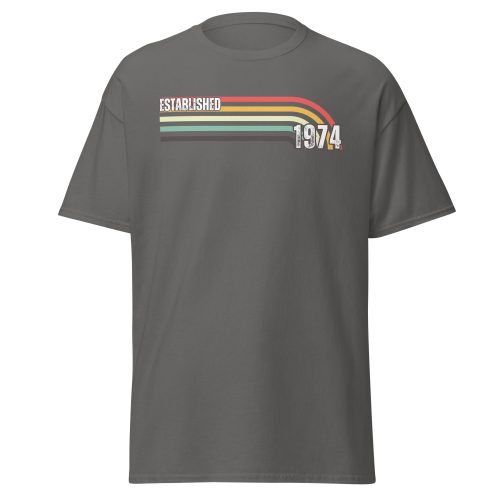 Established 1974 50th Birthday T-shirt 1974 Present