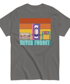 Retro 80’s Fun T-shirt 80’s Fancy Dress T-shirt Cassette VHS Floppy Disk