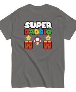 Super Daddio T-shirt Father’s Day Super Mario Dad Birthday T-shirt