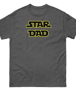 Star Dad T-shirt Space Wars Style Dad T-shirt