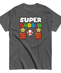 Super Daddio T-shirt Father’s Day Super Mario Dad Birthday T-shirt