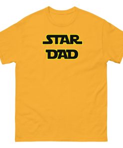Star Dad T-shirt Space Wars Style Dad T-shirt