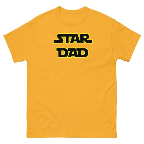 Star Dad T-shirt Star Wars Style Dad T-shirt