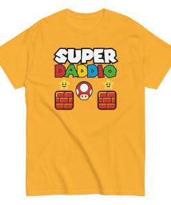 Super Daddio T-shirt Father’s Day Super Mario Dad Birthday T-shirt