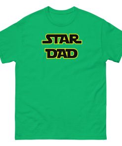 Star Dad T-shirt Space Wars Style Dad T-shirt