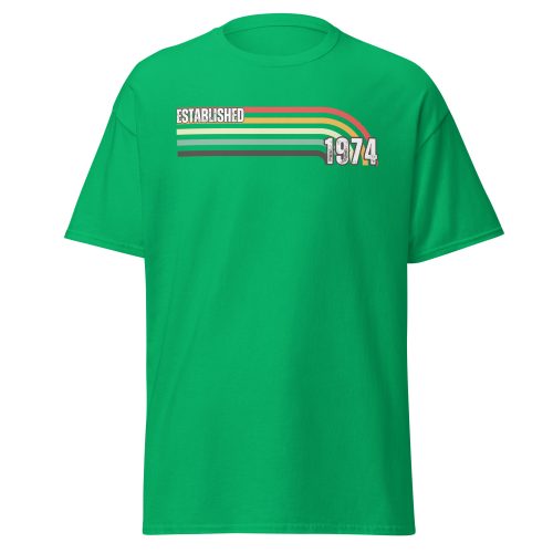 Established 1974 50th Birthday T-shirt 1974 Present