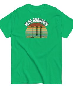 Head Gardener T-shirt Fun For Gardening Fans T-shirts