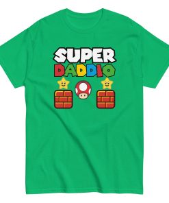 Super Daddio T-shirt Father’s Day Super Mario Dad Birthday T-shirt