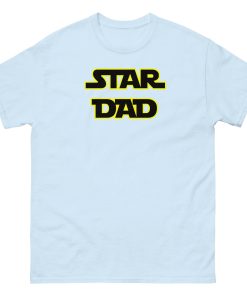Star Dad T-shirt Space Wars Style Dad T-shirt