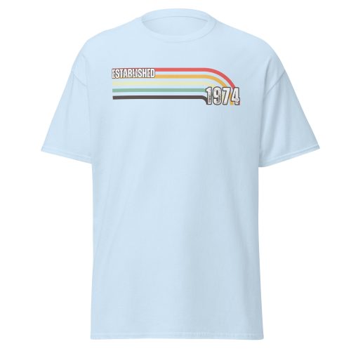 Established 1974 50th Birthday T-shirt 1974 Present