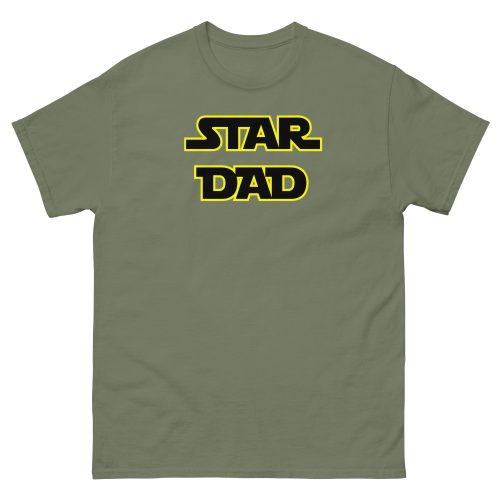 Star Dad T-shirt Star Wars Style Dad T-shirt