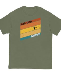 Rebel Scum Since 1977 Retro T-shirt for Space Wars Fans