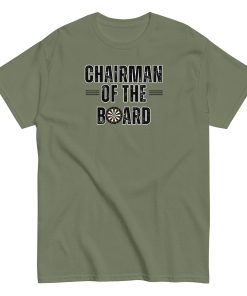 Darts T-shirt Chairman Of The Board Dartboard T-shirt