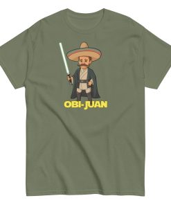 Obi Juan Mexican T-shirt Space Wars Funny Jedi T-shirt
