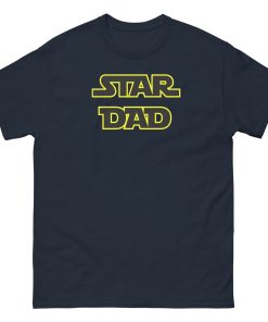Star Dad T-shirt Space Wars Style Dad T-shirt