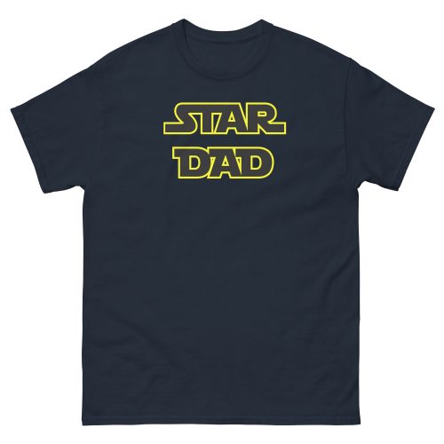 Star Dad T-shirt Star Wars Style Dad T-shirt