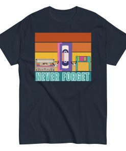 Retro 80’s Fun T-shirt 80’s Fancy Dress T-shirt Cassette VHS Floppy Disk