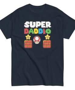 Super Daddio T-shirt Father’s Day Super Mario Dad Birthday T-shirt