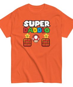 Super Daddio T-shirt Father’s Day Super Mario Dad Birthday T-shirt